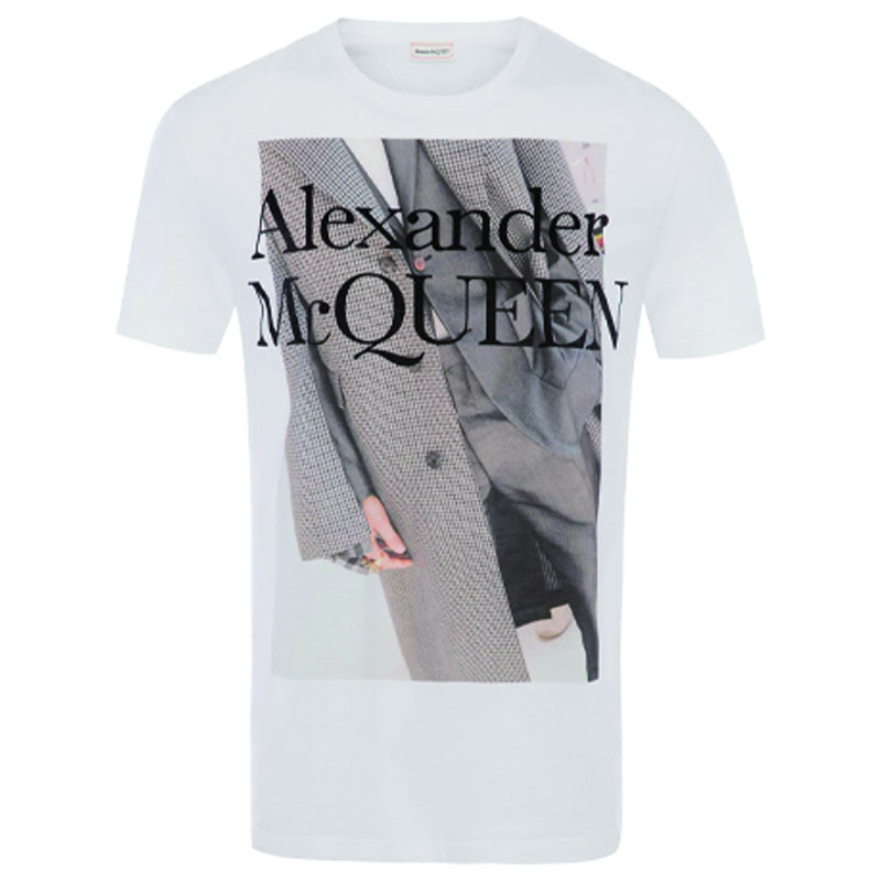 Футболка мужская Alexander McQueen, белая
Футболка мужская Alexander McQueen, белая