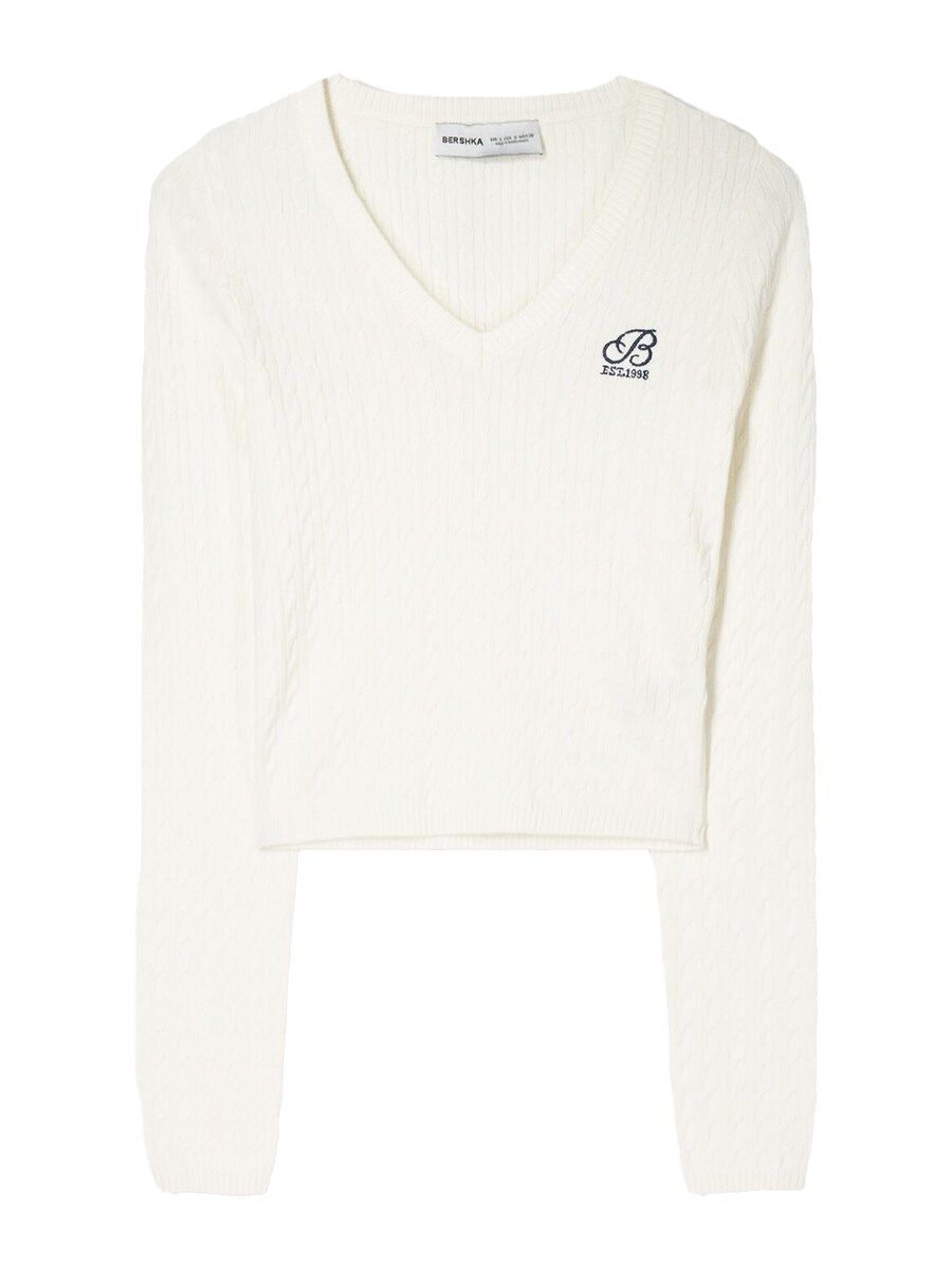 Свитер Bershka, Ecru
Свитер Bershka, Ecru