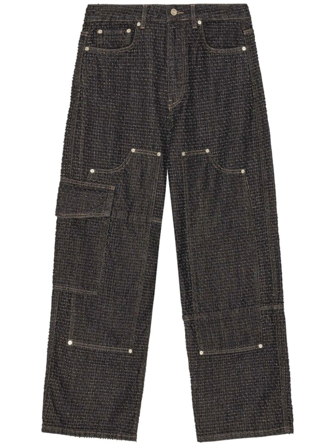 Широкие джинсы Fluffy GANNI, черный
Широкие джинсы Fluffy GANNI, черный