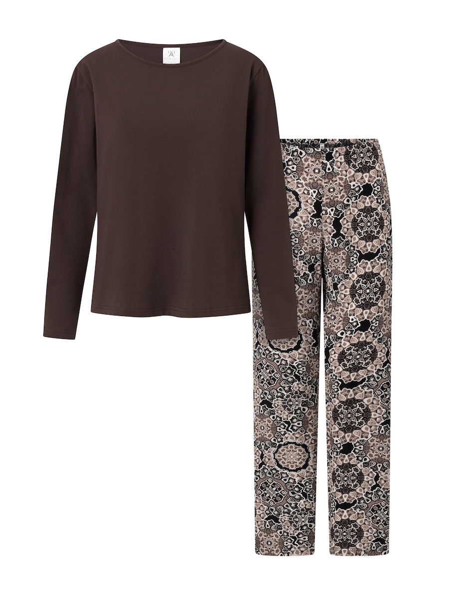 Пижама Momenti Per Me Boho Cafe, коричневый
Пижама Momenti Per Me Boho Cafe, коричневый