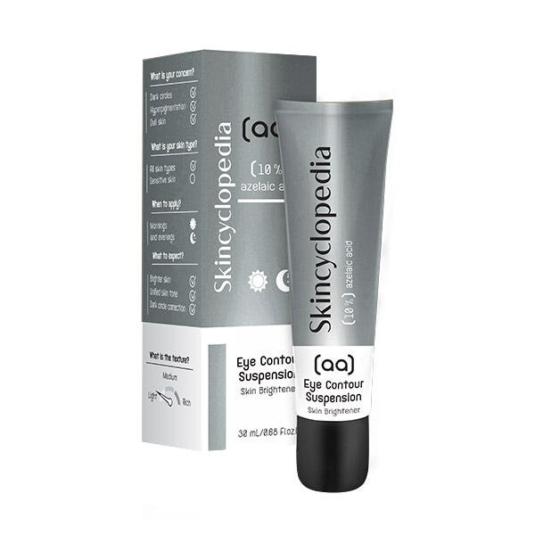 Азелаиновая кислота для контура глаз 10% 30 мл Skincyclopedia
Азелаиновая кислота для контура глаз 10% 30 мл Skincyclopedia