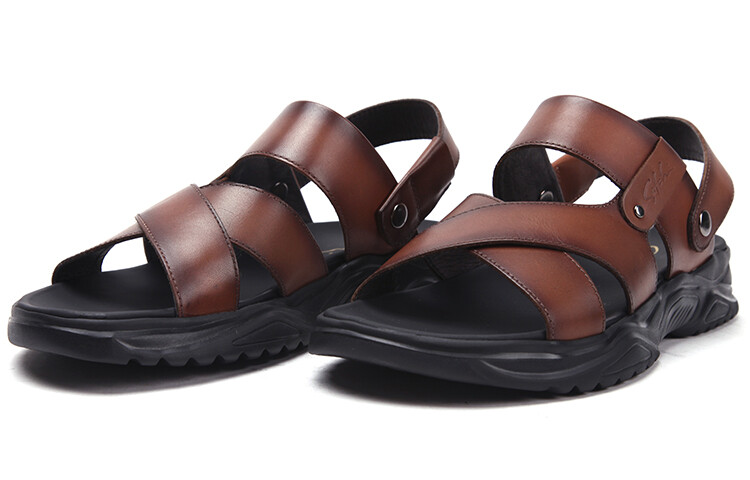 Пляжные сандалии мужские коричневый Satchi 
Пляжные сандалии мужские коричневый Satchi