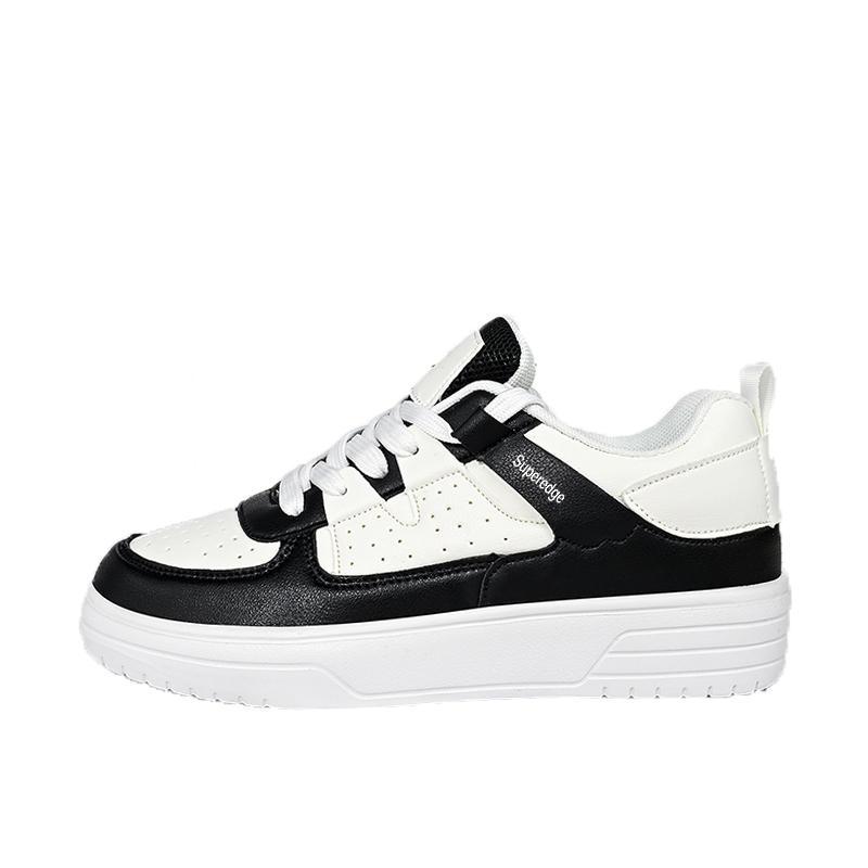 SUPEREDGE Скейтерские кроссовки с противоскользящим и износостойким покрытием унисекс черно-белые, цвет Black White
SUPEREDGE Скейтерские кроссовки с противоскользящим и износостойким покрытием унисекс черно-белые, цвет Black White