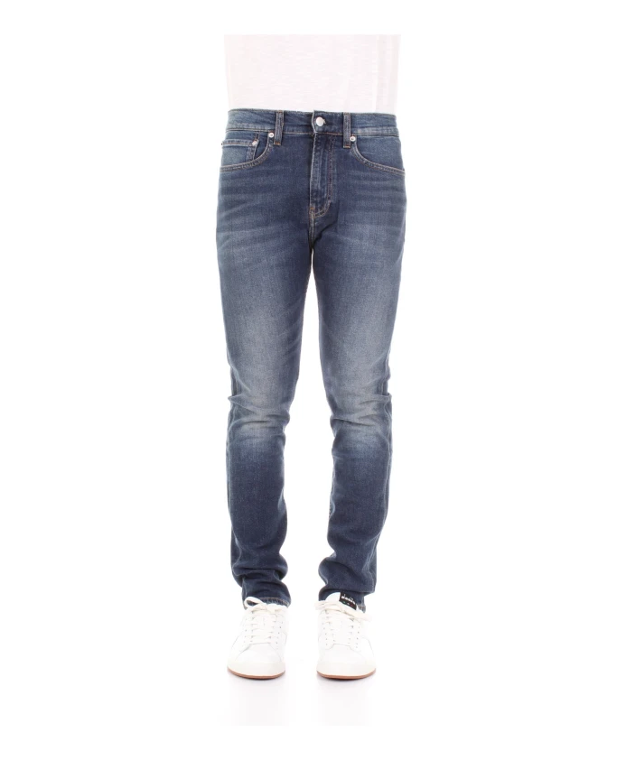 Синие узкие джинсы, современная классика Calvin Klein, синий
Синие узкие джинсы, современная классика Calvin Klein, синий