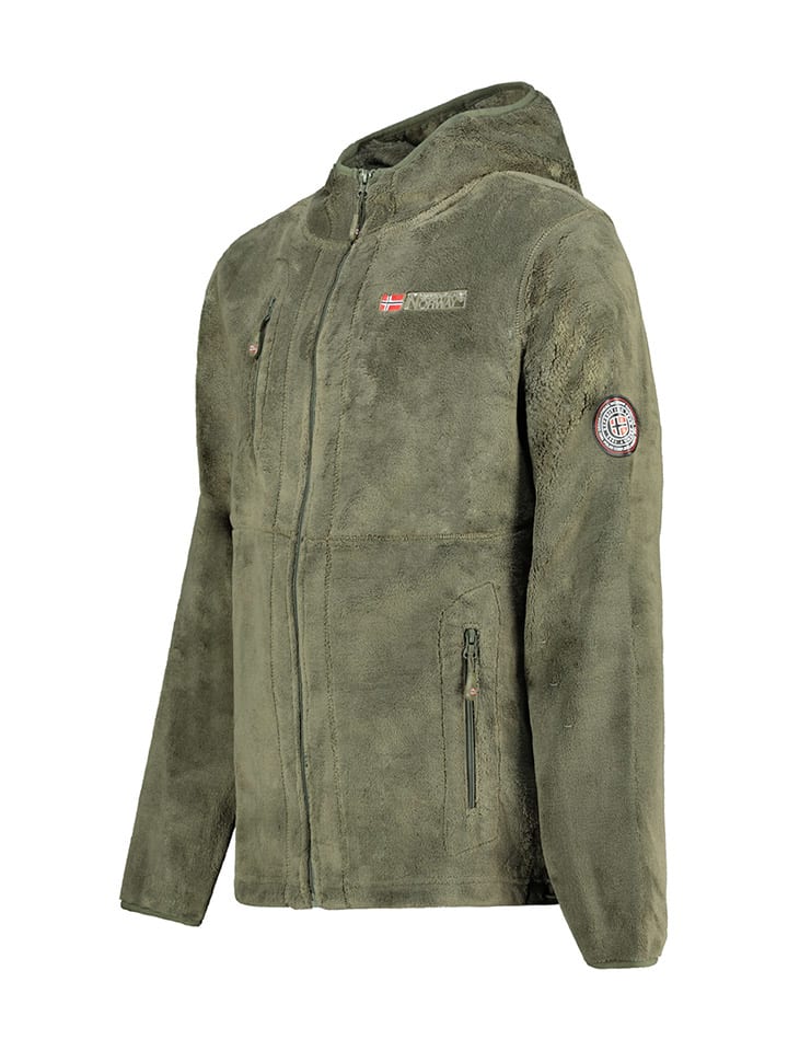 Geographical Norway Флисовая куртка "Upload" цвета хаки
Geographical Norway Флисовая куртка "Upload" цвета хаки