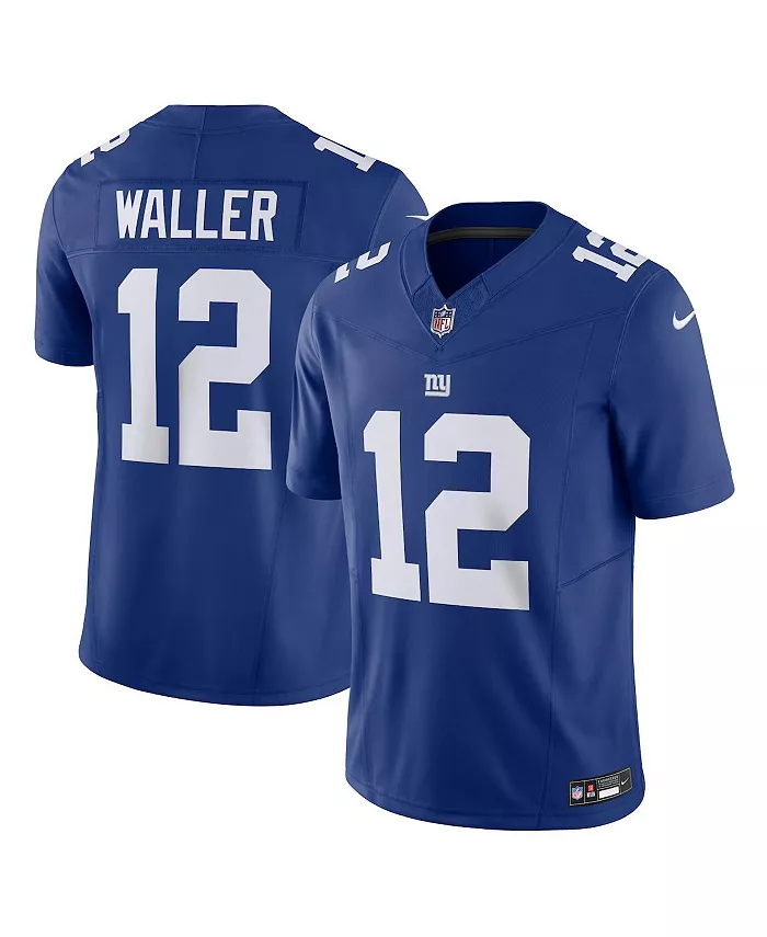 Мужская лимитированная джерси Darren Waller New York Giants Vapor F.U.S.E Nike, синий
Мужская лимитированная джерси Darren Waller New York Giants Vapor F.U.S.E Nike, синий
