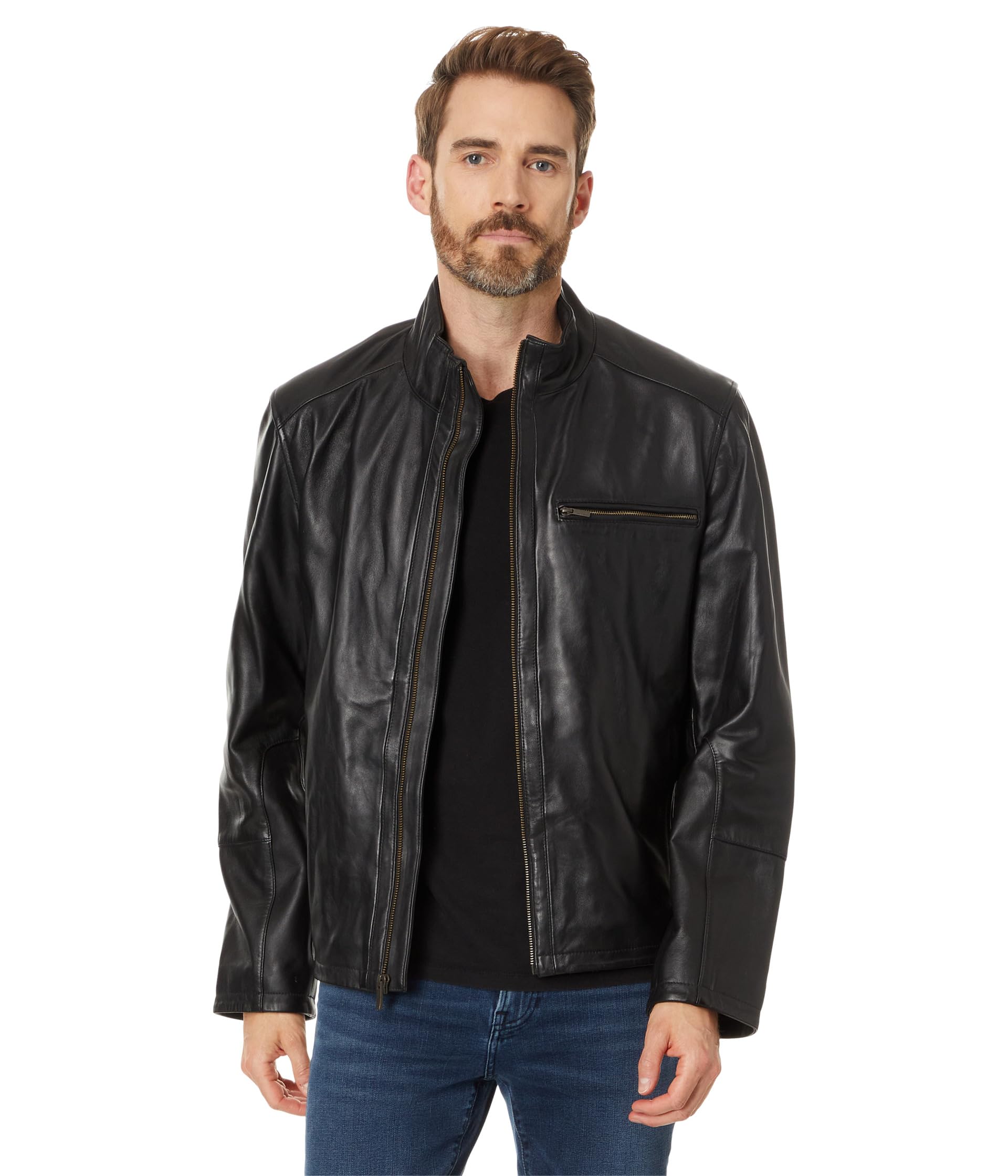 Куртка Cole Haan Smooth Lamb Jacket, Black 2
Куртка Cole Haan Smooth Lamb Jacket, Black 2