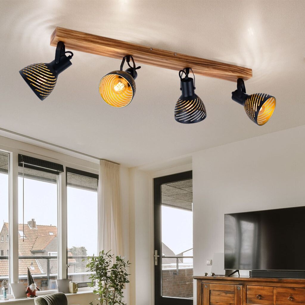 Потолочный светильник, подвижные споты, черное золото Globo Lighting, коричневый
Потолочный светильник, подвижные споты, черное золото Globo Lighting, коричневый