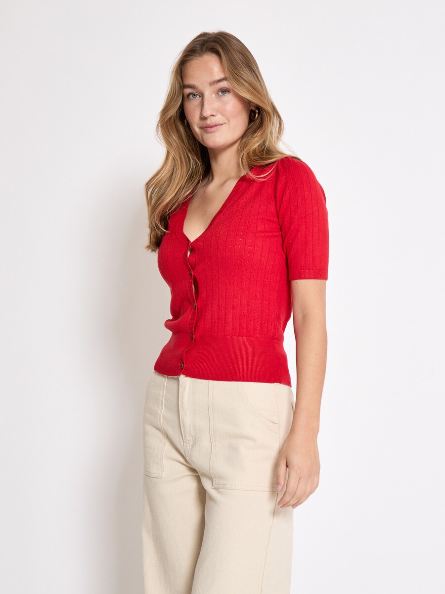 Вязаный кардиган DESIRES Geisha, красный
Вязаный кардиган DESIRES Geisha, красный