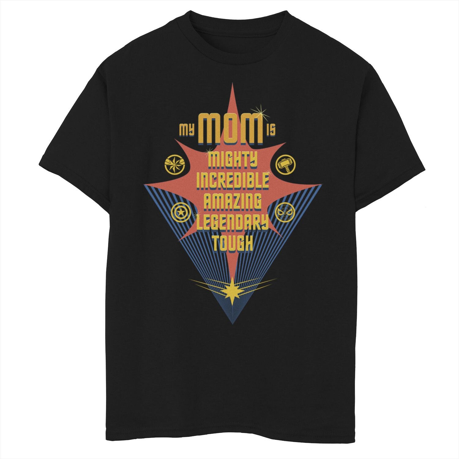 Футболка с рисунком «День матери», «Мстители, моя мама», для мальчиков 8–20 лет Marvel
Футболка с рисунком «День матери», «Мстители, моя мама», для мальчиков 8–20 лет Marvel