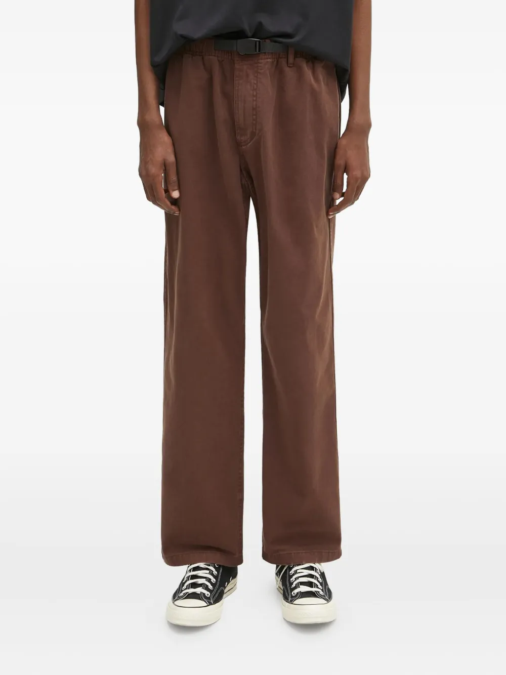 Брюки с поясом Gramicci, коричневый
Брюки с поясом Gramicci, коричневый