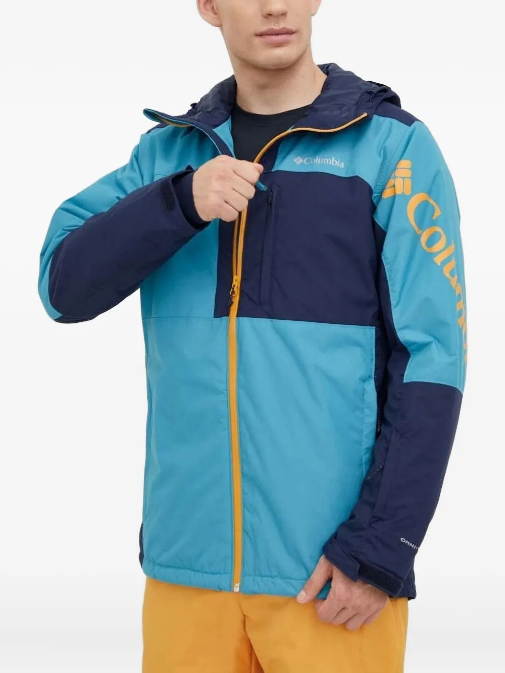 Лыжная куртка с цветными блоками Columbia, синий
Лыжная куртка с цветными блоками Columbia, синий