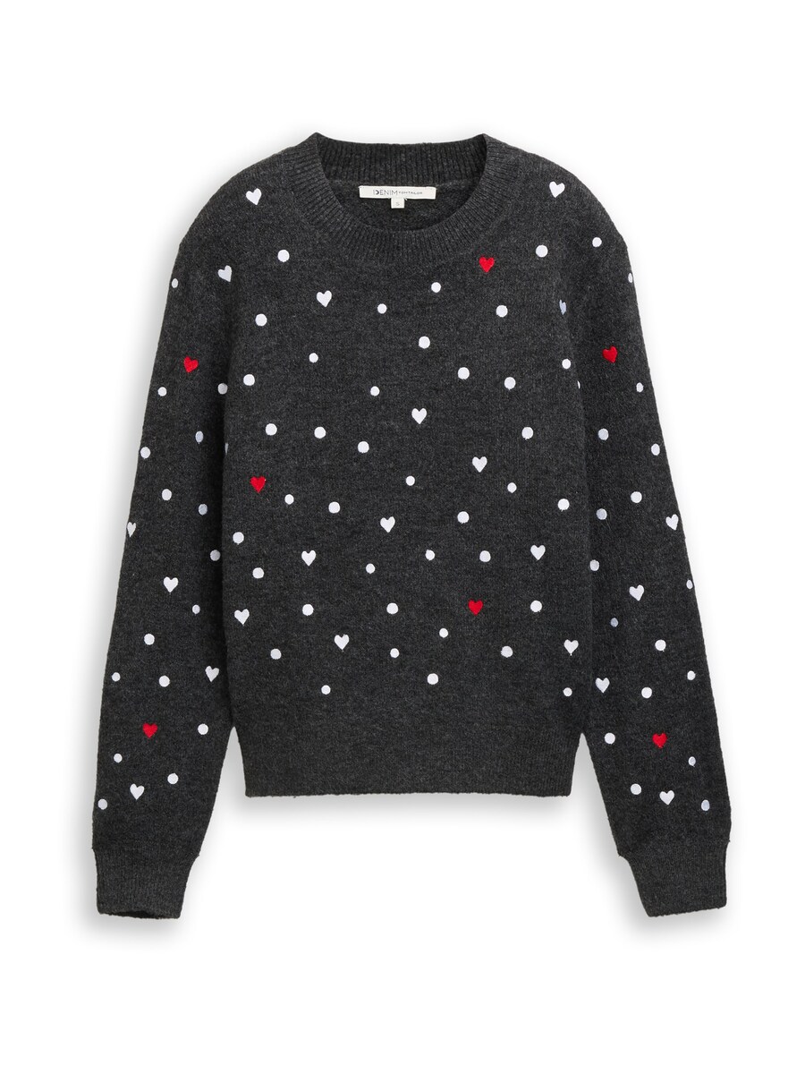 Свитер TOM TAILOR DENIM, темно-серый
Свитер TOM TAILOR DENIM, темно-серый