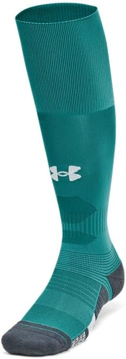 Under Armour Unisex UA Magnetico Grip Over-The-Calf Socks - носки с активируемым потом сцеплением, Coastal Teal/Pitch Gray/White - 722
Under Armour Unisex UA Magnetico Grip Over-The-Calf Socks - носки с активируемым потом сцеплением, Coastal Teal/Pitch Gray/White - 722