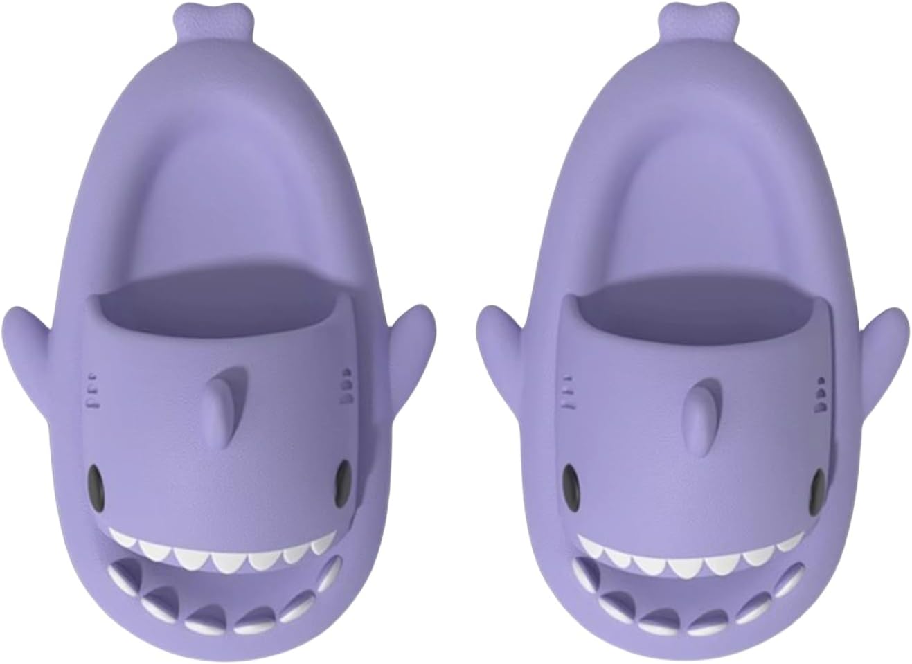 Тапочки с акулами, унисекс шлепанцы с акулами, толстая нескользящая подошва, сандалии с открытым носком для двоих, милые пляжные шлепанцы Ythspnze, светло-фиолетовый
Тапочки с акулами, унисекс шлепанцы с акулами, толстая нескользящая подошва, сандалии с открытым носком для двоих, милые пляжные шлепанцы Ythspnze, светло-фиолетовый