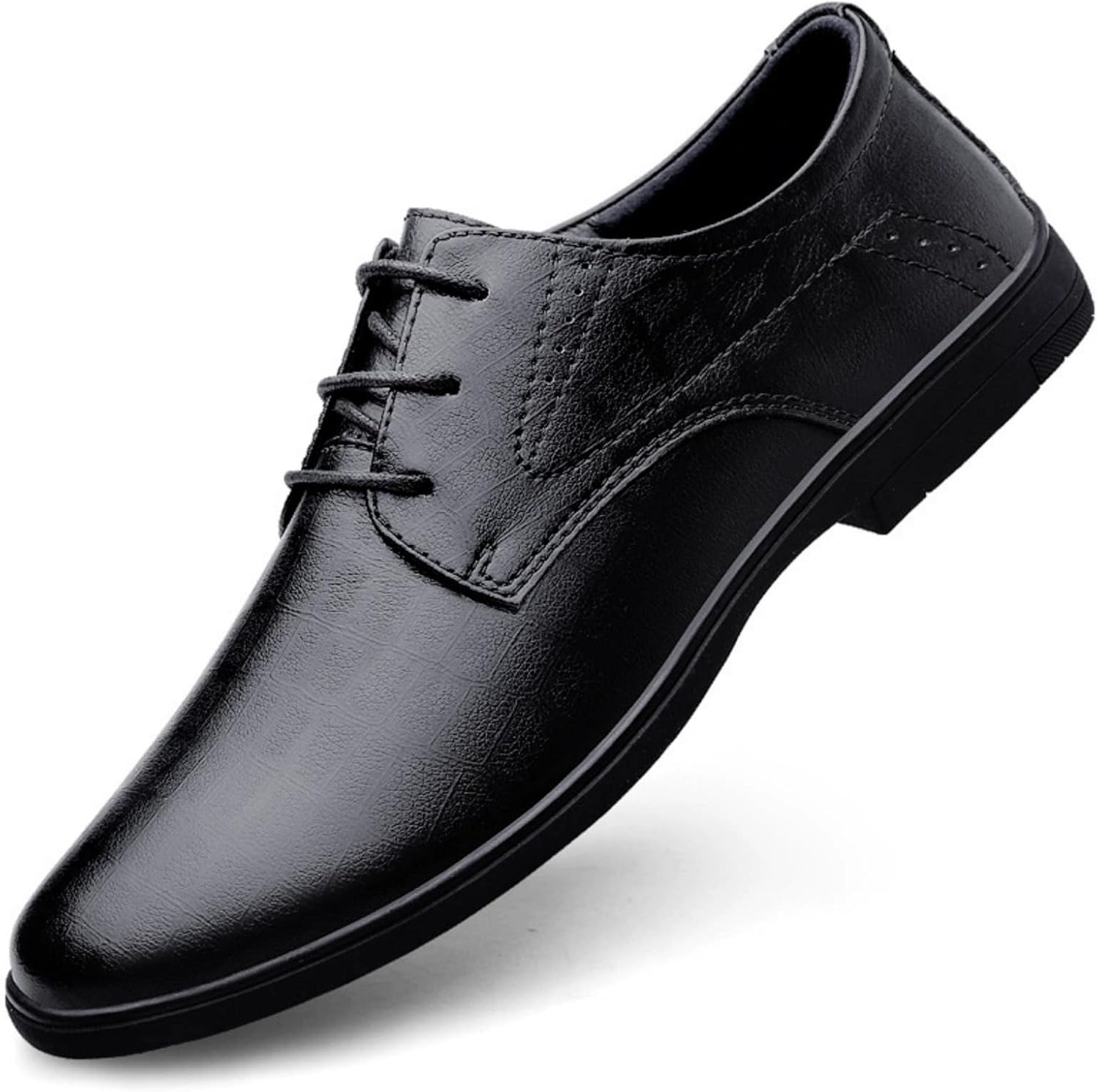 Мужские модные туфли-оксфорды из натуральной кожи на шнуровке с перфорацией, круглым носком и нескользящей подошвой, в современном стиле, для деловых встреч, торжественных мероприятий, выпускных вечеринок Qwuieoin, черный
Мужские модные туфли-оксфорды из натуральной кожи на шнуровке с перфорацией, круглым носком и нескользящей подошвой, в современном стиле, для деловых встреч, торжественных мероприятий, выпускных вечеринок Qwuieoin, черный