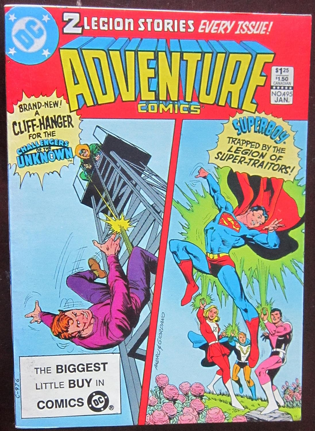 ADVENTURE COMICS - Number 495 - January 1983 (DC)
ADVENTURE COMICS - Number 495 - January 1983 (DC)