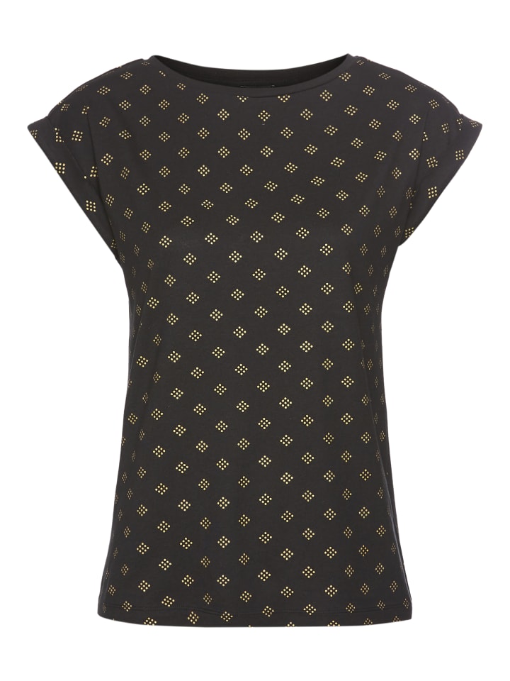 черная узорчатая рубашка с круглым вырезом Laura Scott
черная узорчатая рубашка с круглым вырезом Laura Scott