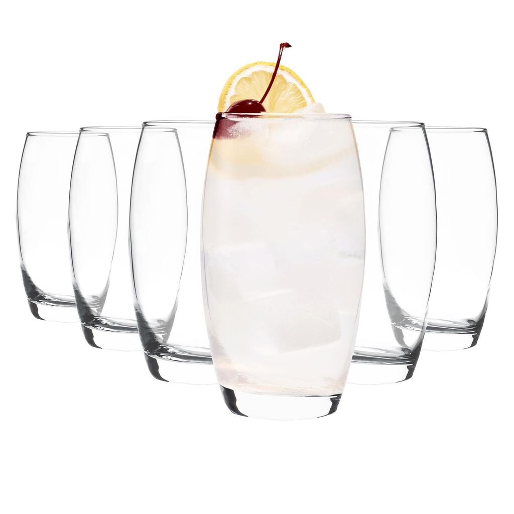 6 стаканов Empire Highball емкостью 510 мл — большие стеклянные стаканы Hi Ball для воды, джина, сока, коктейлей, набор чашек — от LAV, белый
6 стаканов Empire Highball емкостью 510 мл — большие стеклянные стаканы Hi Ball для воды, джина, сока, коктейлей, набор чашек — от LAV, белый