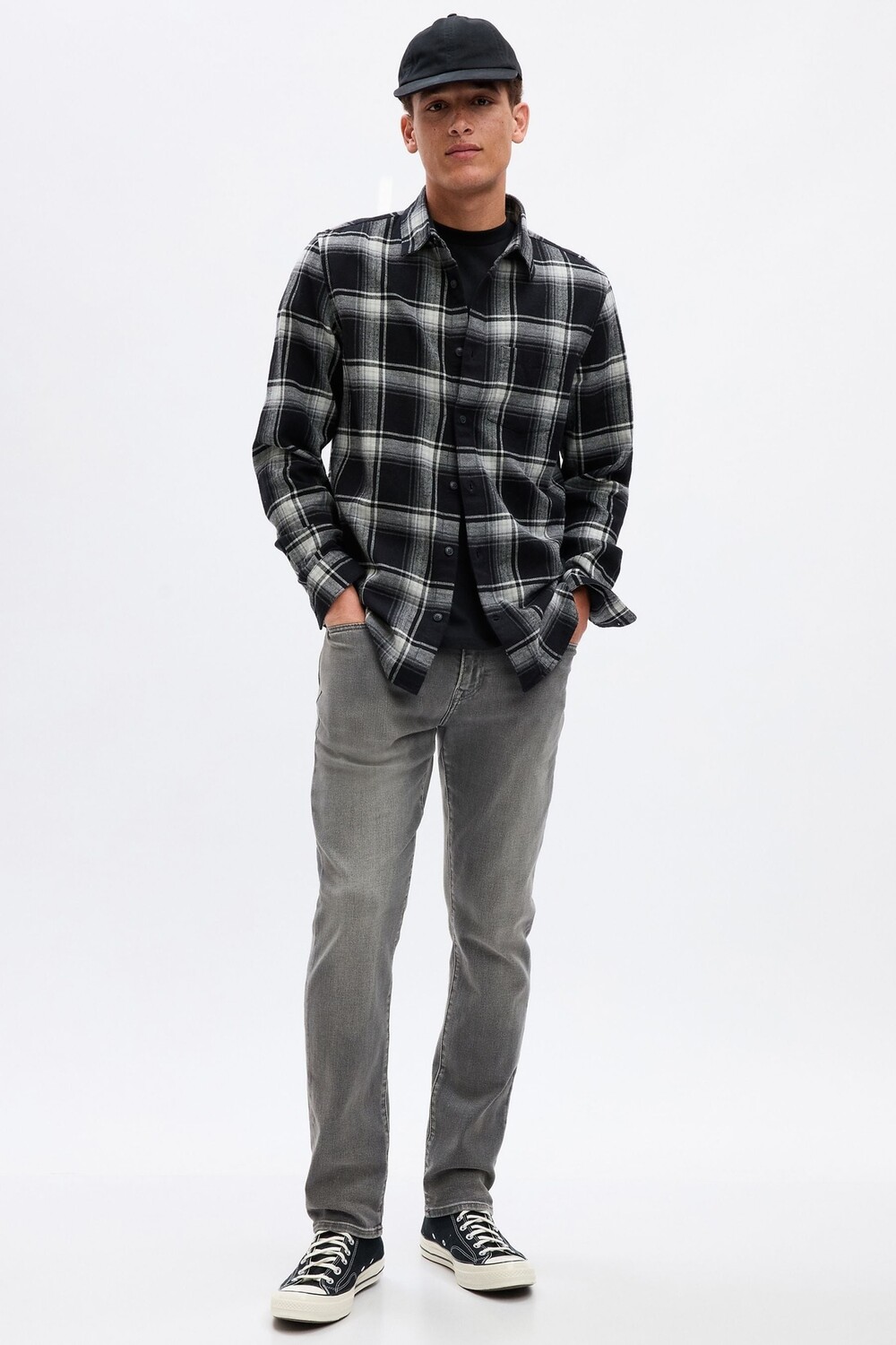 Мягкие эластичные джинсы узкого кроя Gap, серый
Мягкие эластичные джинсы узкого кроя Gap, серый