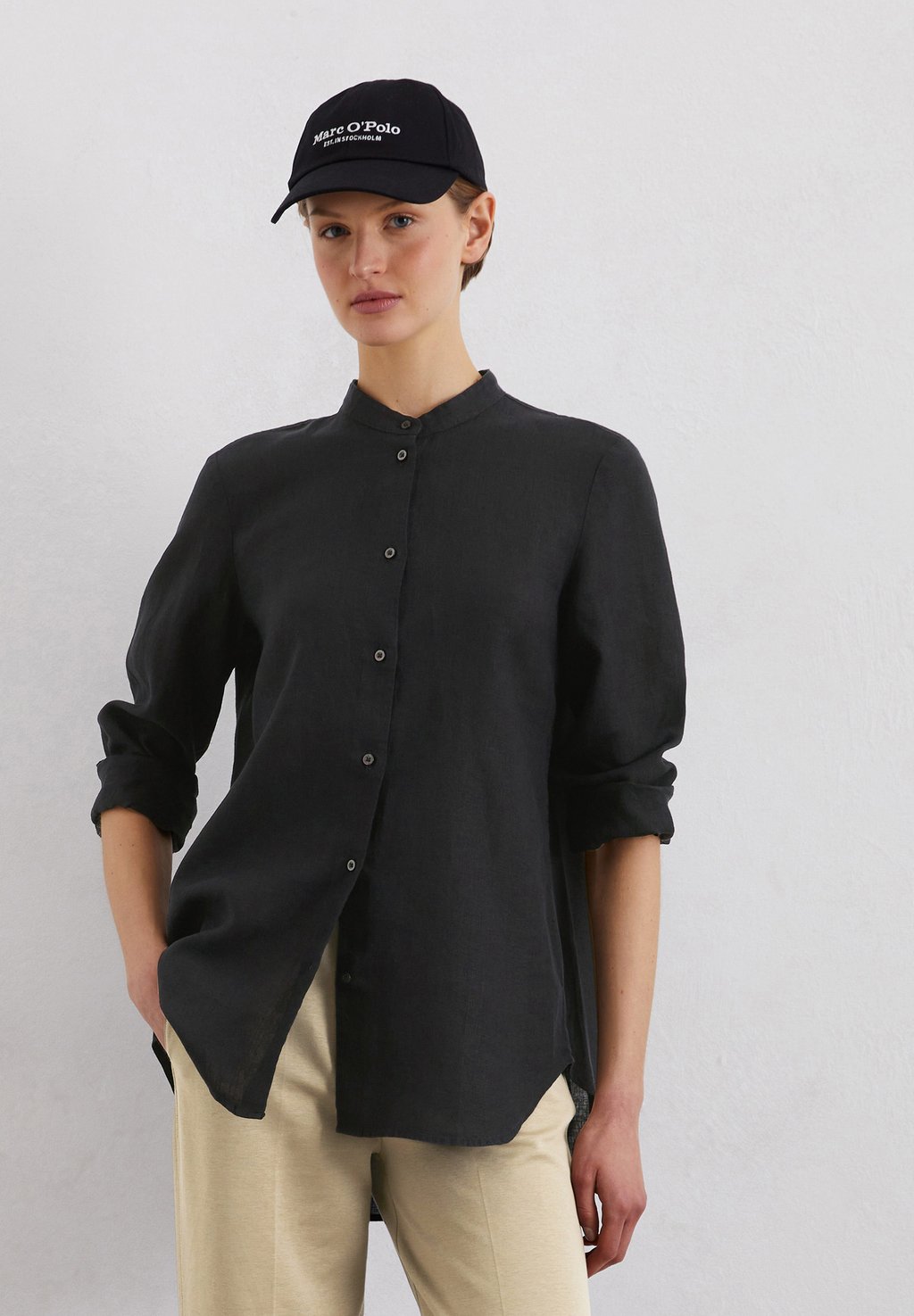 Блузка на пуговицах A-SHAPE AUS LEICHTER QUALITÄT Marc O'Polo, черный
Блузка на пуговицах A-SHAPE AUS LEICHTER QUALITÄT Marc O'Polo, черный