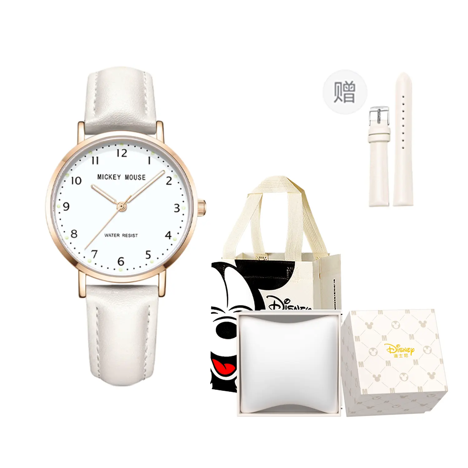 Disney Часы с кварцевым механизмом в стиле Микки Мауса, унисекс, белый циферблат
Disney Часы с кварцевым механизмом в стиле Микки Мауса, унисекс, белый циферблат