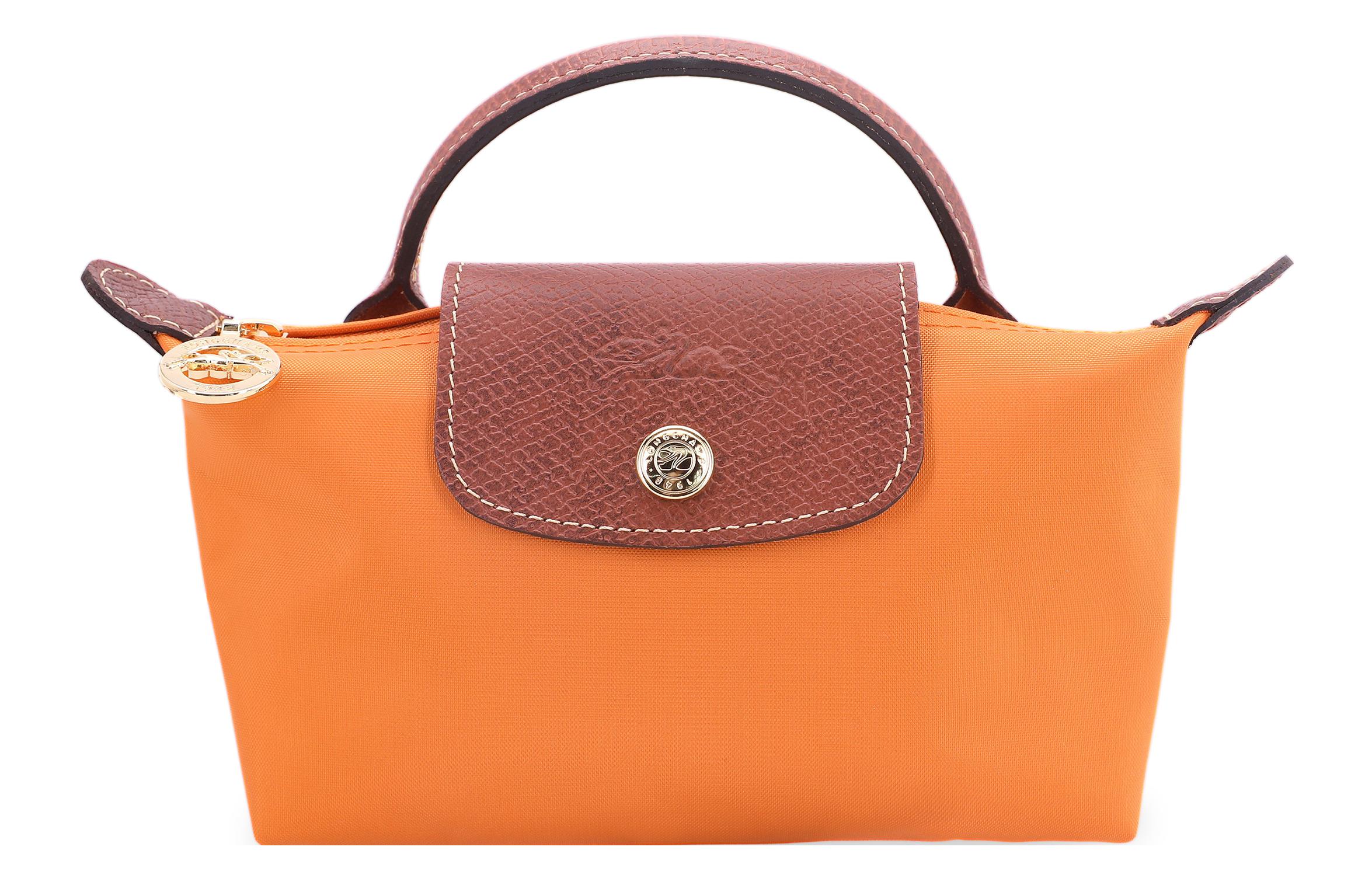 LONGCHAMP Le Pliage Polyamide, Cow Leather, Canvas Dumpling Bag, женская сумка, светло-оранжевая
LONGCHAMP Le Pliage Polyamide, Cow Leather, Canvas Dumpling Bag, женская сумка, светло-оранжевая