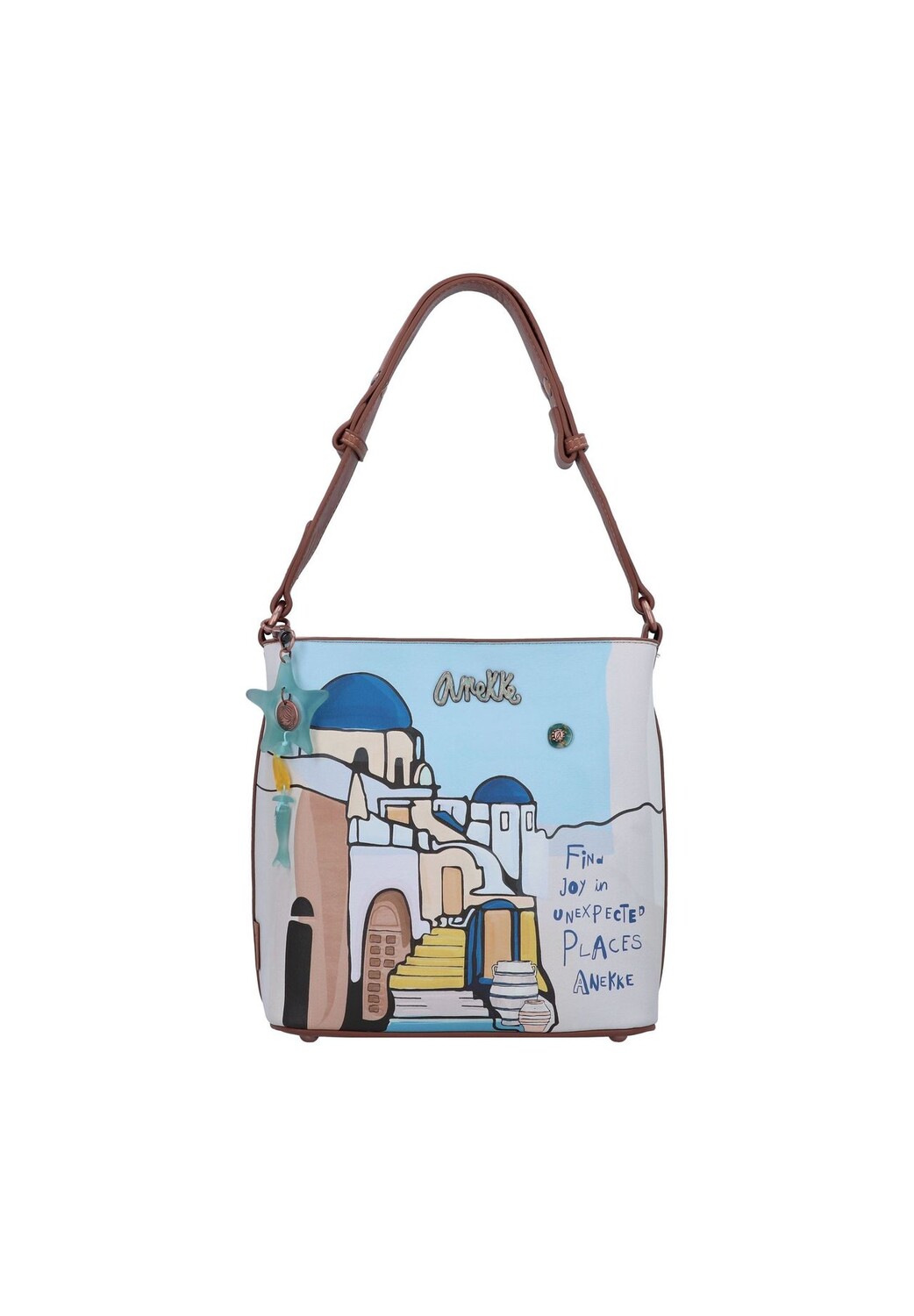 Сумка через плечо Mediterranean Sunrise 25 см anekke, цвет Mehrfarbig 
Сумка через плечо Mediterranean Sunrise 25 см anekke, цвет Mehrfarbig