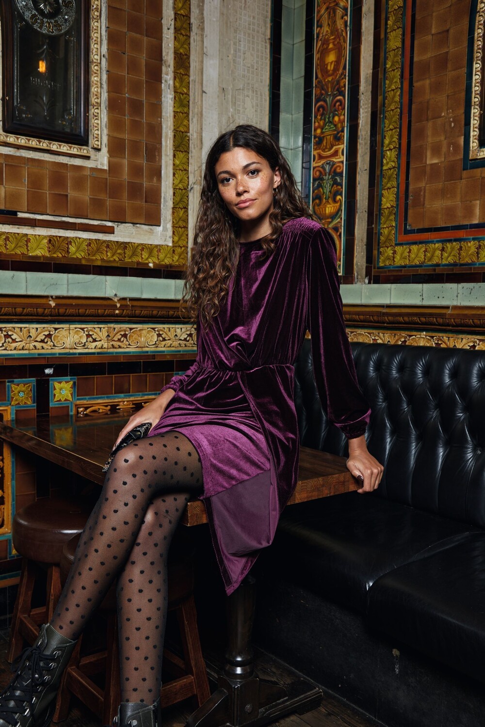 Бархатное платье Fatface Annie Fat Face, фиолетовый
Бархатное платье Fatface Annie Fat Face, фиолетовый