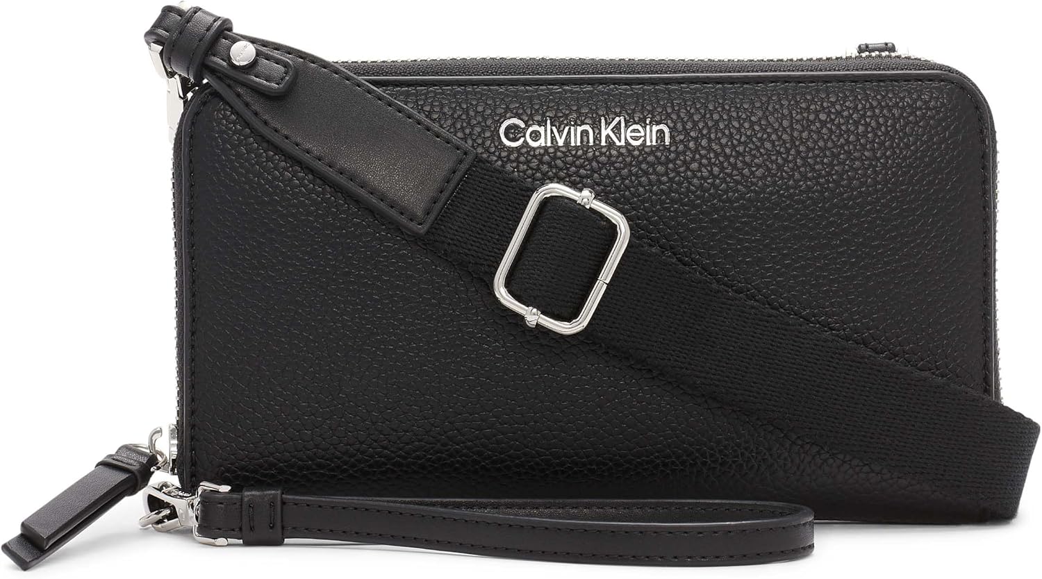 Женский кошелек-органайзер Calvin Klein Marble на шнурке через плечо, Black/Silver
Женский кошелек-органайзер Calvin Klein Marble на шнурке через плечо, Black/Silver