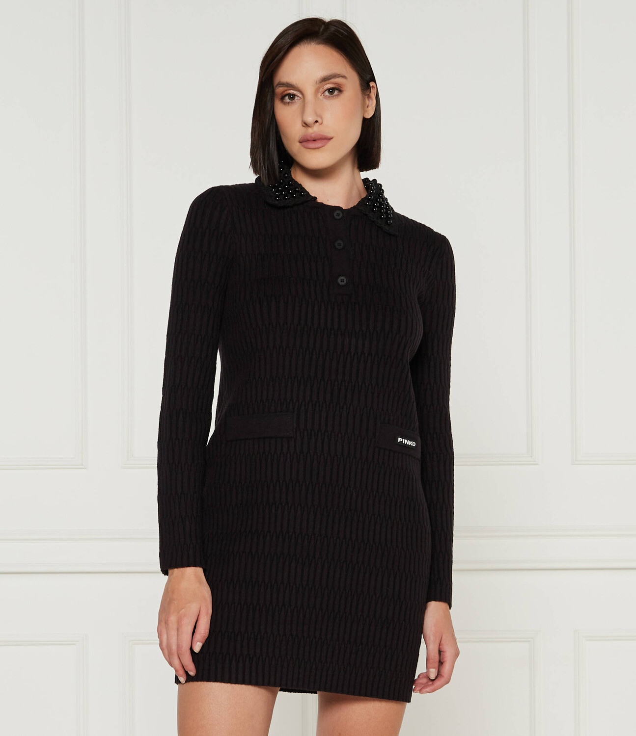 Платье Pinko YORK CHOCOLATE, черный
Платье Pinko YORK CHOCOLATE, черный