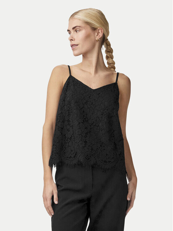 Топ стандартного кроя Yas, черный
Топ стандартного кроя Yas, черный