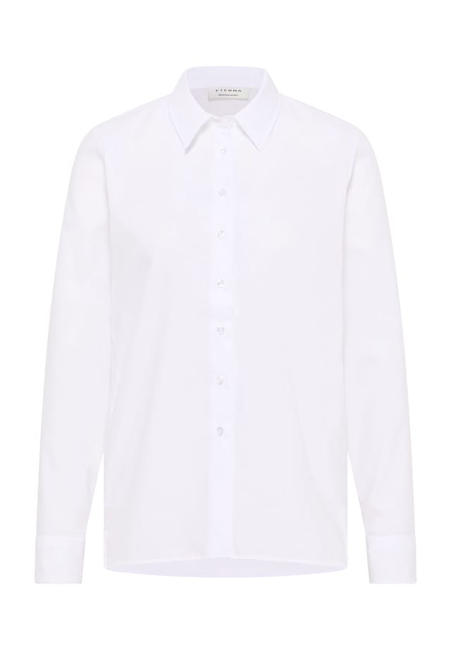 Свободная блузка-рубашка Eterna, белый
Свободная блузка-рубашка Eterna, белый