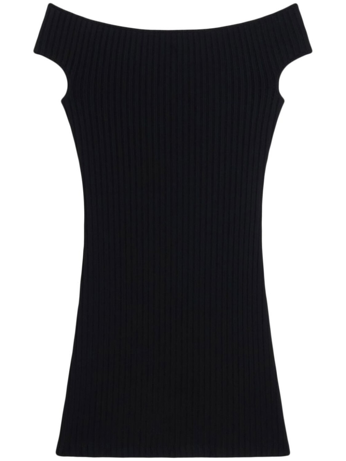 AMI Paris платье мини с открытыми плечами, черный
AMI Paris платье мини с открытыми плечами, черный