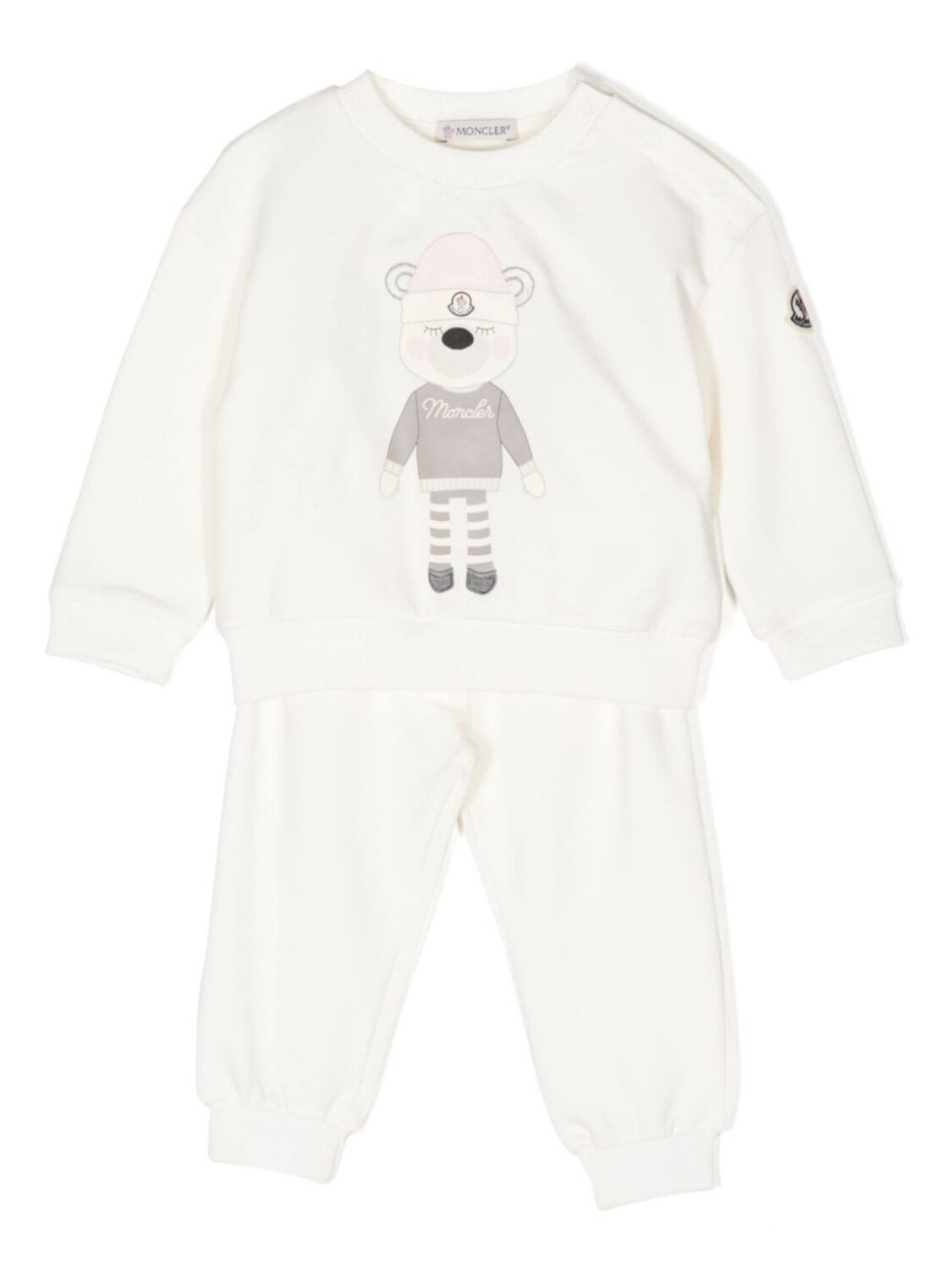 Moncler Enfant спортивный костюм с принтом Teddy Bear, коричневый
Moncler Enfant спортивный костюм с принтом Teddy Bear, коричневый
