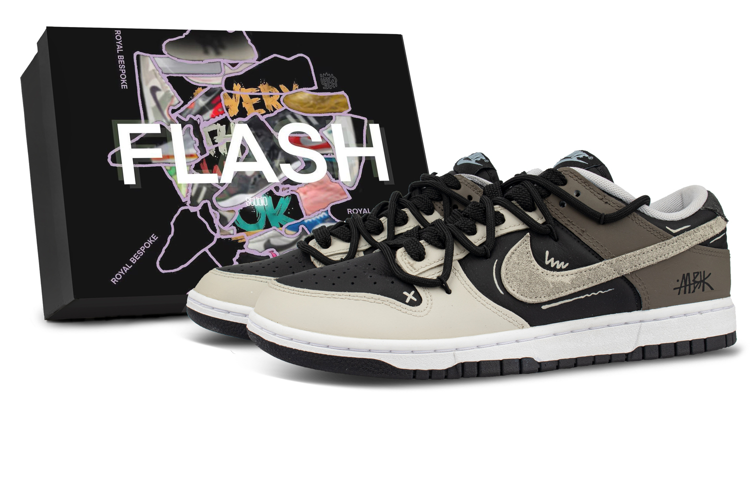 Nike Мужские низкие кожаные скейтбордные кроссовки Dunk Dream Gray, в коробке Цвет: мокко-серый
Nike Мужские низкие кожаные скейтбордные кроссовки Dunk Dream Gray, в коробке Цвет: мокко-серый