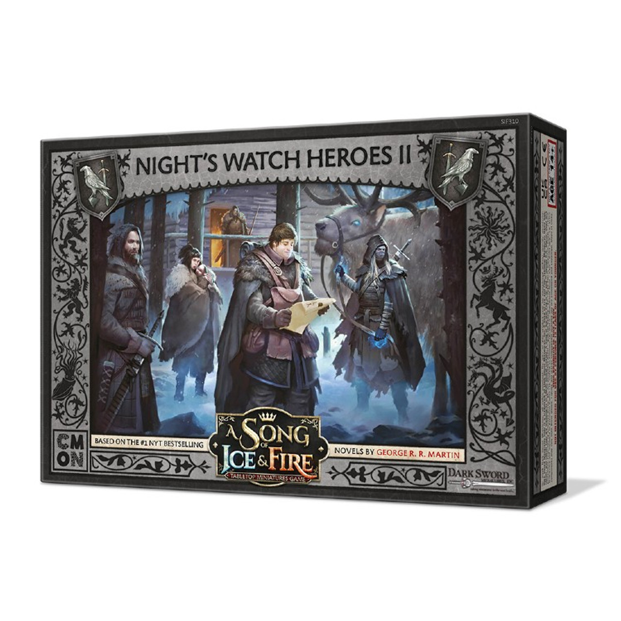 Миниатюра A Song of Ice & Fire Miniatures Game: Night's Watch Heroes Box II 
Миниатюра A Song of Ice & Fire Miniatures Game: Night's Watch Heroes Box II