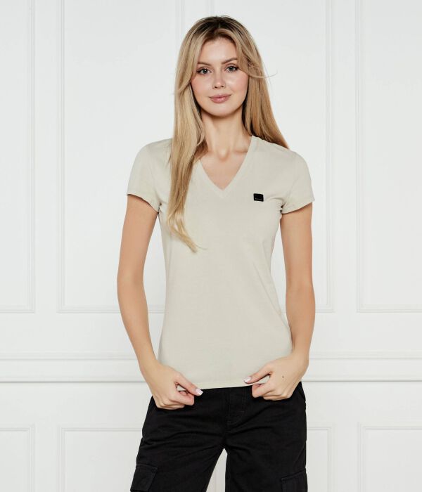 Футболка Armani Exchange Slim Fit, бежевый
Футболка Armani Exchange Slim Fit, бежевый