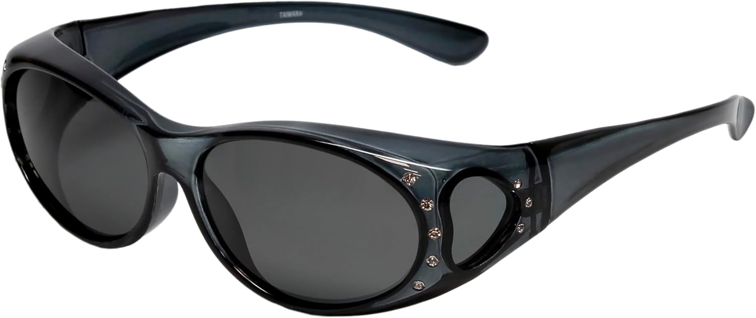 Солнцезащитные очки Calabria RS8866POL-CR с поляризацией, надеваемые поверх очков с диоптриями, модные женские солнцезащитные очки с защитой от УФ-излучения, Grey Black
Солнцезащитные очки Calabria RS8866POL-CR с поляризацией, надеваемые поверх очков с диоптриями, модные женские солнцезащитные очки с защитой от УФ-излучения, Grey Black