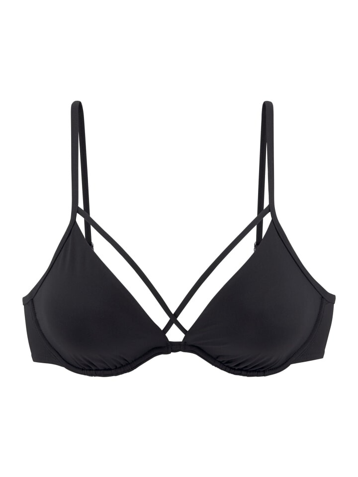 Верх бикини LASCANA, черный
Верх бикини LASCANA, черный