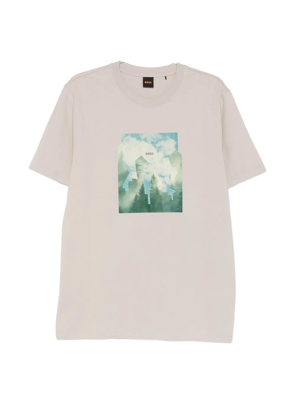 Футболка с короткими рукавами и графическим принтом Boss, бежевый
Футболка с короткими рукавами и графическим принтом Boss, бежевый