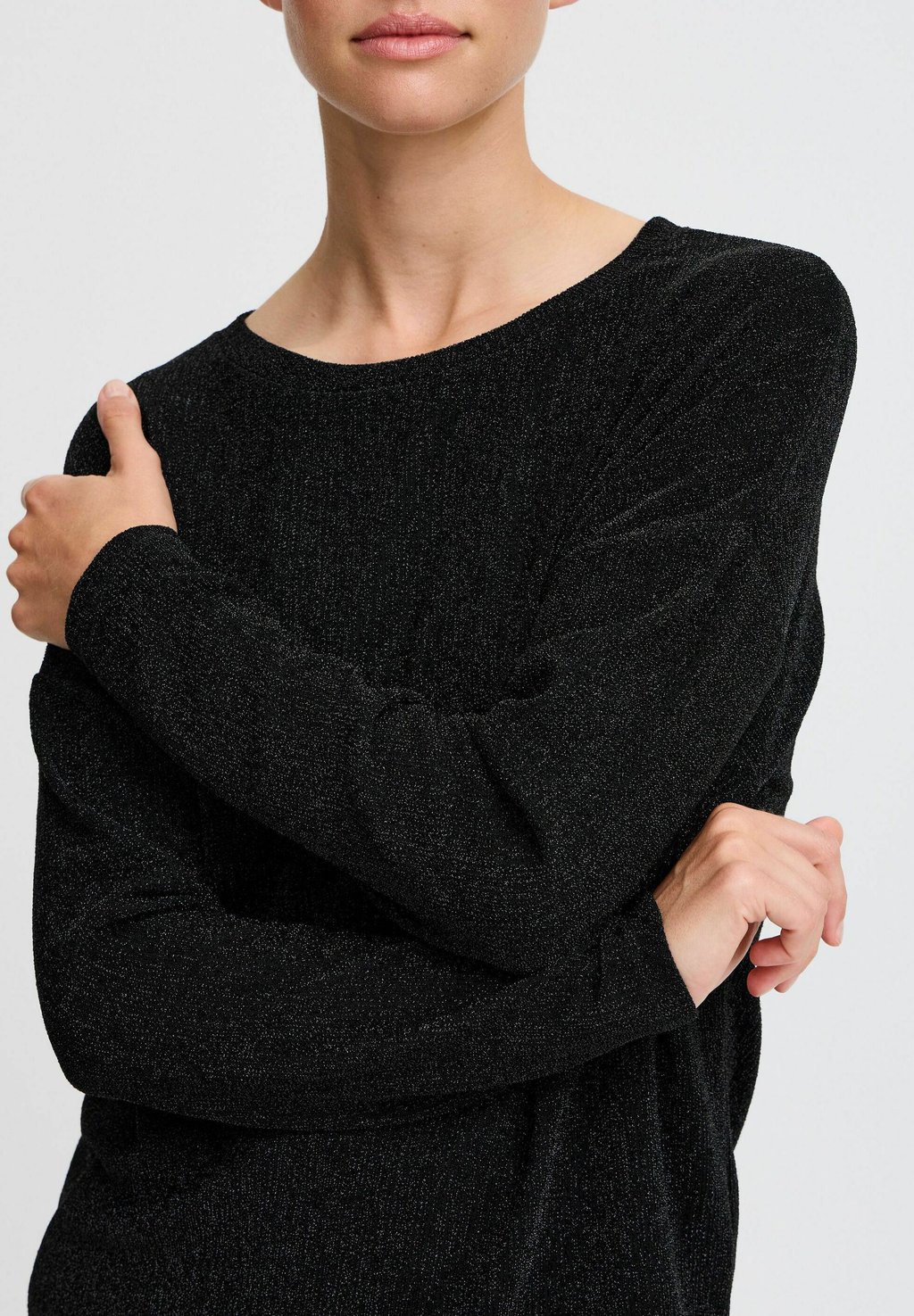 Топ с длинными рукавами SHILOH b.young, черный 
Топ с длинными рукавами SHILOH b.young, черный