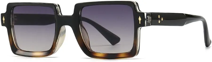 Солнцезащитные очки MUTYNE в стиле ретро с квадратными заклепками, панк, мужские, модные, градиентные, светло-чайные, женские, трендовые, UV400, C5 Blackleopard Grey
Солнцезащитные очки MUTYNE в стиле ретро с квадратными заклепками, панк, мужские, модные, градиентные, светло-чайные, женские, трендовые, UV400, C5 Blackleopard Grey