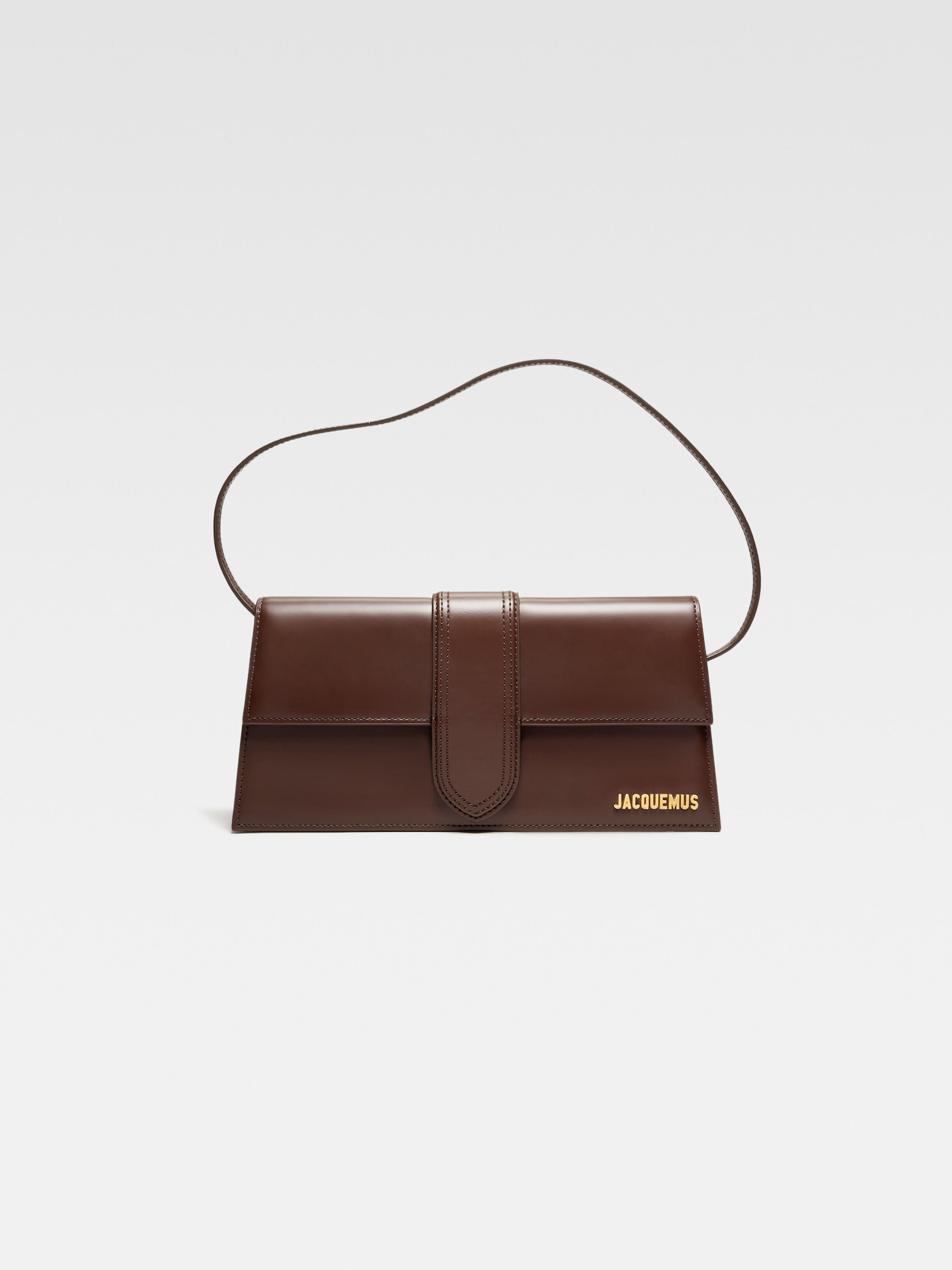 Длинная сумка с клапаном JACQUEMUS The long Bambino, коричневый
Длинная сумка с клапаном JACQUEMUS The long Bambino, коричневый