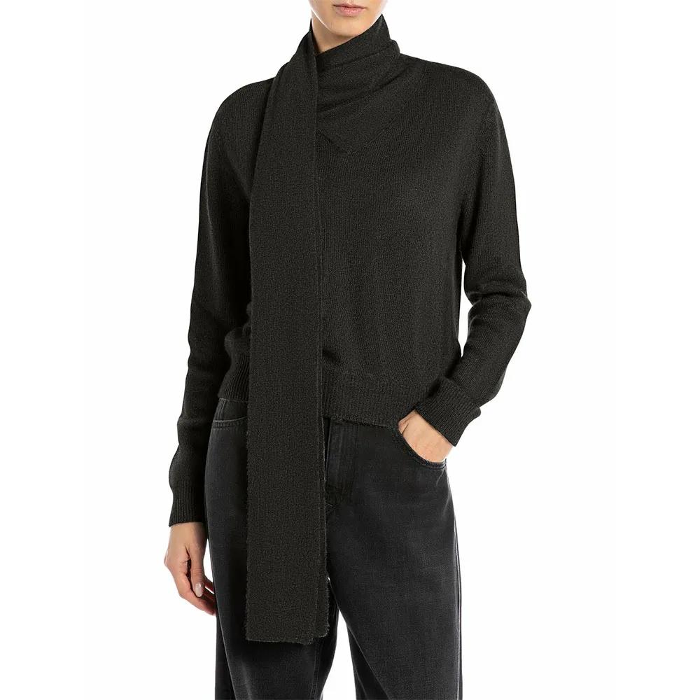 Свитер Replay DK3923.000.G22726 high neck, черный
Свитер Replay DK3923.000.G22726 high neck, черный