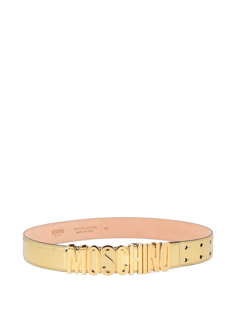 Ремень с пряжкой-логотипом Moschino, золотистый
Ремень с пряжкой-логотипом Moschino, золотистый