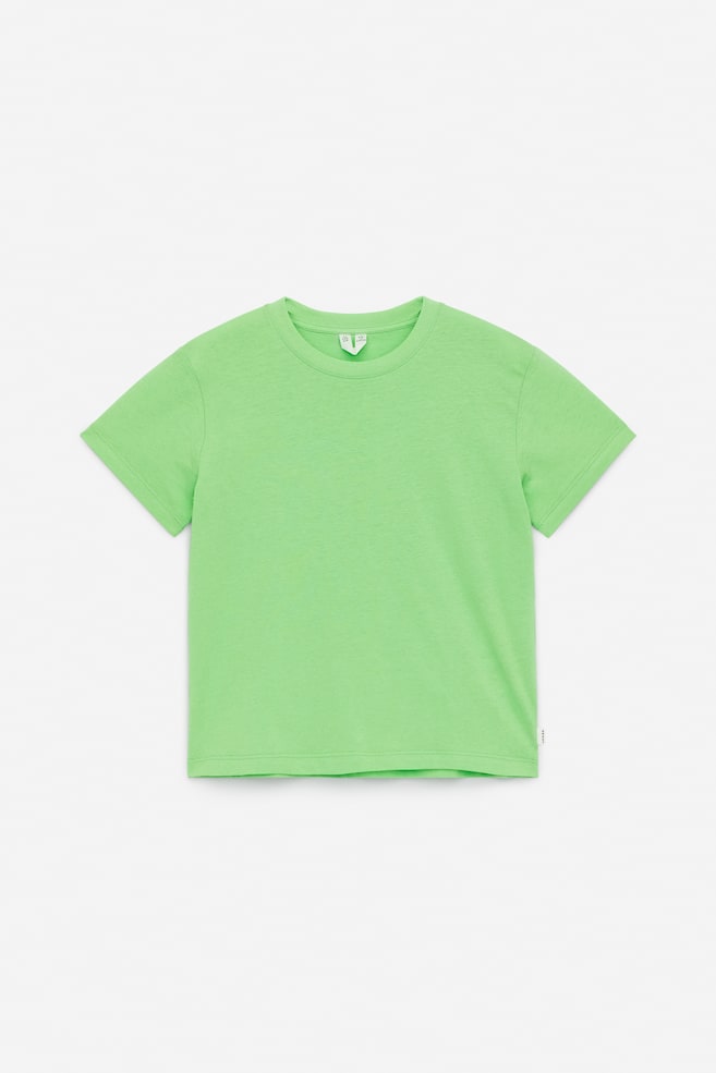 Футболка с круглым вырезом Arket, зеленый
Футболка с круглым вырезом Arket, зеленый