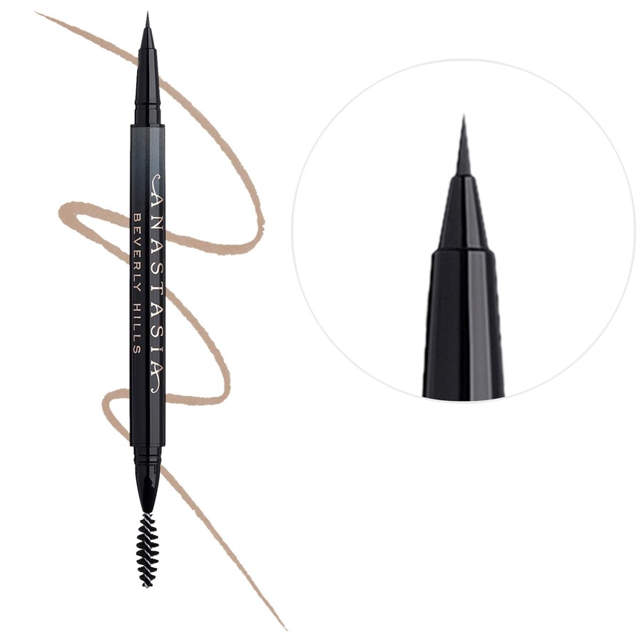 Карандаш для бровей MicroStroke Detailing Brow Pen обеспечивает стойкость до 24 часов. Anastasia Beverly Hills, 0.01 oz/0.5 mL, Taupe
Карандаш для бровей MicroStroke Detailing Brow Pen обеспечивает стойкость до 24 часов. Anastasia Beverly Hills, 0.01 oz/0.5 mL, Taupe