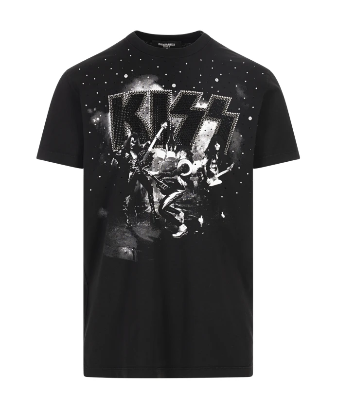 Футболка Kiss cigarette fit Dsquared2, черный
Футболка Kiss cigarette fit Dsquared2, черный