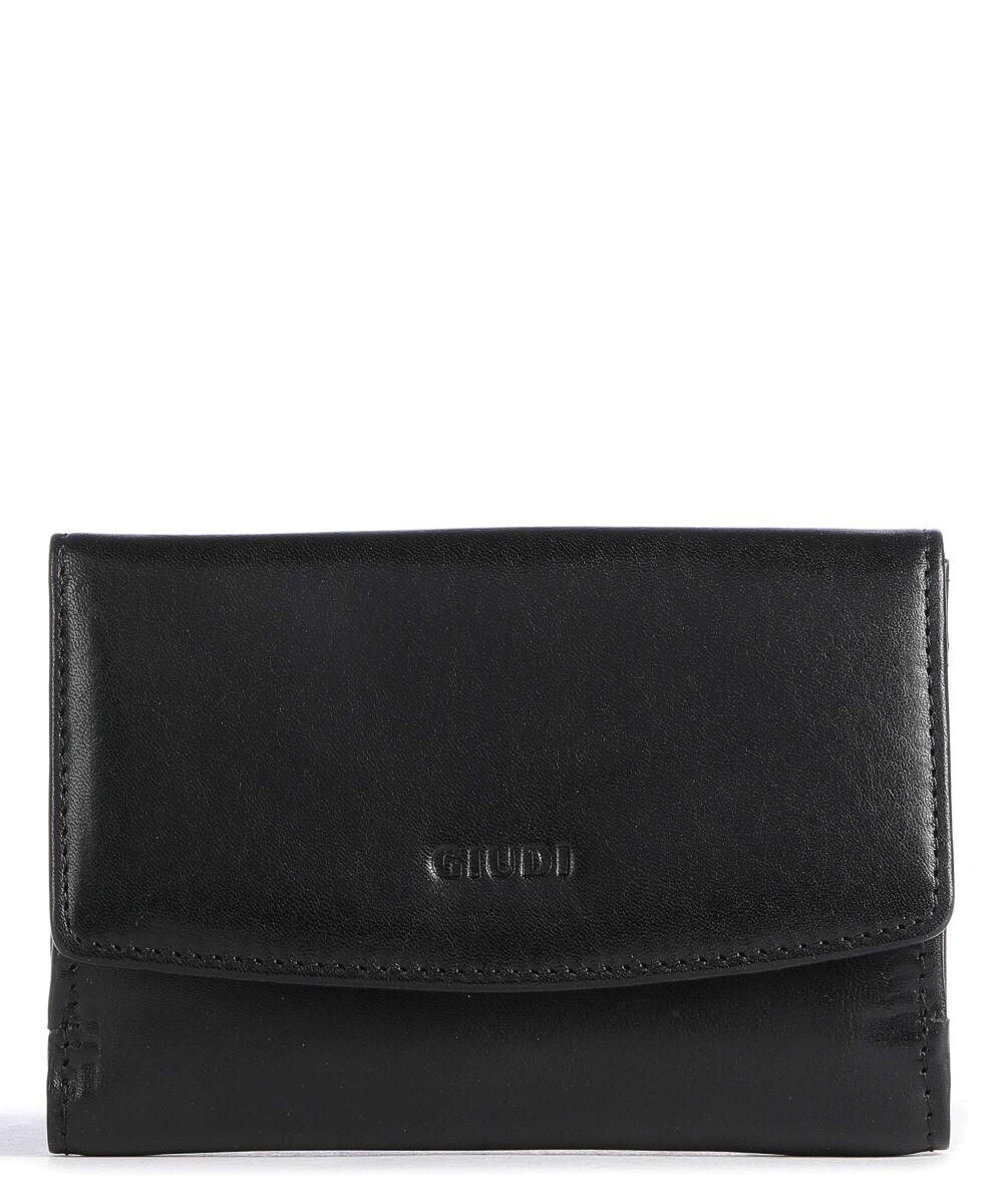 Кошелек из мелкозернистой яловой кожи. Giudi, черный
Кошелек из мелкозернистой яловой кожи. Giudi, черный